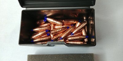 Barnes Tipped TSX All-Copper 375 Caliber 250 Grain TTSX BT Bullets - One Sealed Box of 50 & One Partial Box of 36 - Image 3 of 3