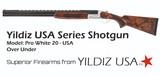 New - Yildiz USA Series Shotgun. Model: Pro White 20 - USA (Perazzi Italian Masterwork Inspired) - 2 of 15