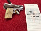 1966 Baby Browning, 25 caliber