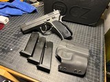 CZ 97 B 3 Mags / Holster and Cajun Guide Rod (Manual Safety) - 1 of 6