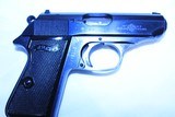 Walther PPK/S 1976 Manufacture, Blued, New Condition not fired since factory test fire. Original packaging. - 5 of 8