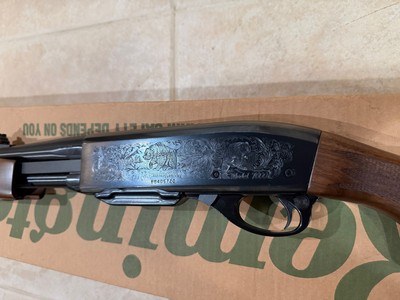 Remington 7600 Engraved .260 Unfired with original box - Image 7 of 11