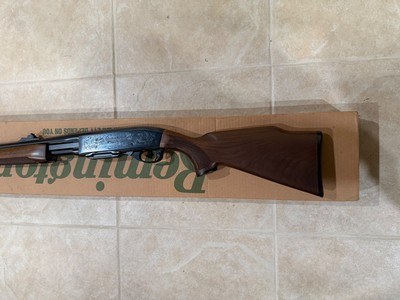 Remington 7600 Engraved .260 Unfired with original box - Image 5 of 11