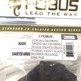 Ruger SP101 Stainless .357 Revolver with Crimson Trace, Fobus Paddle Holster and Ankle Holster - 13 of 13