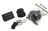 Ruger SP101 Stainless .357 Revolver with Crimson Trace, Fobus Paddle Holster and Ankle Holster - 1 of 13