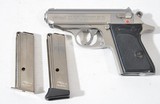 Walther PPK Stainless Steel in 380 w Box - 2 of 8