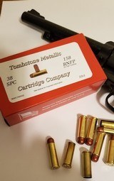 38 SPL 158 RNFP 50 rnds New Production Tombstone Metallic Cartridge Company Cowboy Ammo - 1 of 2