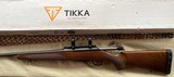 Tikka T3x RH 6.5 Creedmoor Hunter High Grade Walnut NIB - 3 of 13
