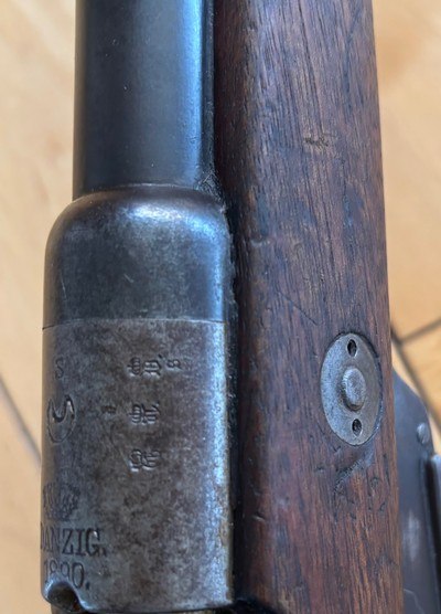 Danzig 1890 Gew 88 WWI Split Receiver German Rifle 8mm - Image 3 of 15