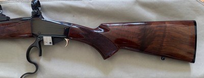 Browning 1885 Low wall .223 Rem 24” Octagon barrel Beautiful - Image 1 of 15