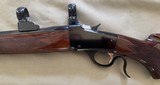 Browning 1885 Low wall .223 Rem 24” Octagon barrel Beautiful - Image 4 of 15