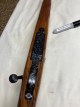 Winchester Model 70 Supergrade Custom shop Engraved 220 Swift - 6 of 13