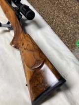 Winchester Model 70 Supergrade Custom shop Engraved 220 Swift - 1 of 13