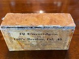 Frankford Arsenal COLT .45 Ammo. Dec 1873
Rare 12 pack. Benet primed SAA - 3 of 15