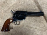 Cimarron Pistoleer .357 4.75" blued/walnut with nickel backstrap - 5 of 6