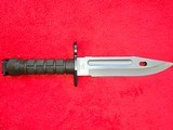 Buck M9 188 Phrobus Bayonet. Chevron Marked 1987 Date Code - 4 of 10