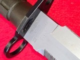 Buck M9 188 Phrobus Bayonet. Chevron Marked 1987 Date Code - 7 of 10