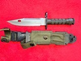 Buck M9 188 Phrobus Bayonet. Chevron Marked 1987 Date Code