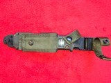 Buck M9 188 Phrobus Bayonet. Chevron Marked 1987 Date Code - 8 of 10