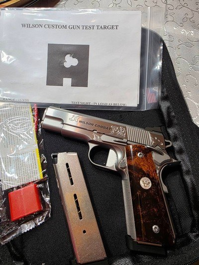 Wilson Combat Factory Engraved Level 1 45 ACP