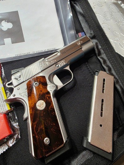 Wilson Combat Factory Engraved Level 1 45 ACP - Image 2 of 6