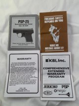 RARE PSP .25 Baby Browning in factory box with docs-99.9% condition! - 12 of 12