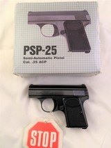 RARE PSP .25 Baby Browning in factory box with docs-99.9% condition! - 1 of 12