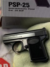 RARE PSP .25 Baby Browning in factory box with docs-99.9% condition! - 4 of 12