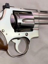 1973 Colt Python 357/.38 w/4 in. barrel & nickel finish in box from private collector - 10 of 13