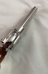 1973 Colt Python 357/.38 w/4 in. barrel & nickel finish in box from private collector - 13 of 13