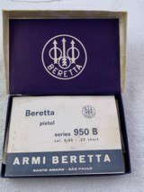 Collectors-1964 Beretta 950 B JETFIRE .25 Caliber in the original box - 6 of 9