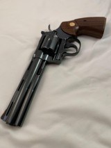 COLLECTORS-1981 Colt ROYAL BLUE Python in the box with docs 99%+ - 3 of 13