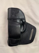 Custom SIG P238/P938 Black leather molded holster-like new - 2 of 2