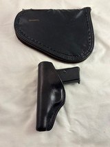 Very nice Browning Belgium Model 1955 .380 in factory leather pouch-AKA 1910/55 - 7 of 9
