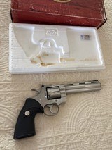 Collector Condition Beautiful1983 Stainless Python in the box with docs - 2 of 12