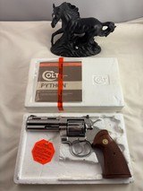 1984 Polished Stainless Colt Python w/box and docs - 2 of 14