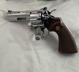 1984 Polished Stainless Colt Python w/box and docs - 13 of 14