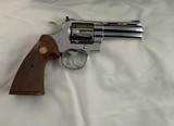 1984 Polished Stainless Colt Python w/box and docs - 12 of 14