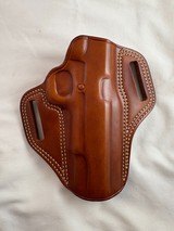 Beautiful GALCO OWB tan leather holster for 1911 with 5