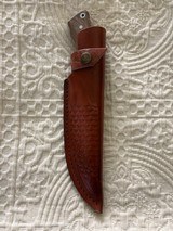 Handcrafted 10 inch Fixed German Steel Blade with Sheath - 3 of 3