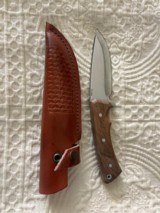 Handcrafted 10 inch Fixed German Steel Blade with Sheath