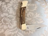 NEW Classic 110 Hunter Style Folding Lock Blade with Sheath - Image 4 of 6