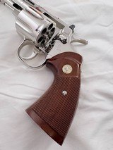 GORGEOUS 1981 Nickel Colt Python 4 in.-COLLECTOR QUALITY 99.99%-Box & Docs - Image 16 of 16