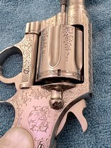 1 OF 1 ENGRAVED 1950 Nickel Colt Detective Special .38-Mother of Pearl-Custom Colt Presentation Case - Image 11 of 13