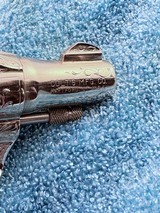 1 OF 1 ENGRAVED 1950 Nickel Colt Detective Special .38-Mother of Pearl-Custom Colt Presentation Case - Image 5 of 13