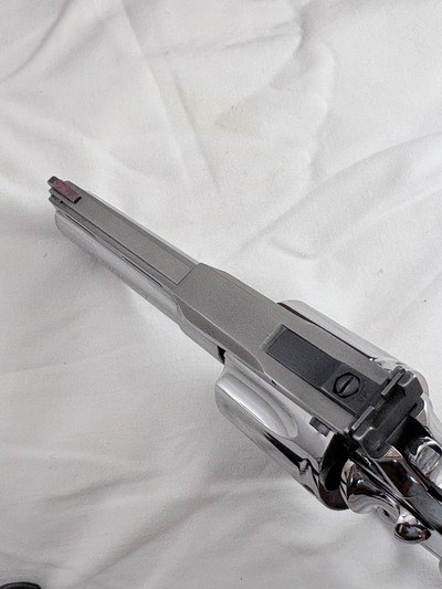 COLLECTORS-1974 Colt Python w/museum quality NICKEL FINISH including box and docs-Appears as NEW - Image 7 of 14