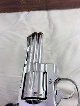 COLLECTORS-1974 Colt Python w/museum quality NICKEL FINISH including box and docs-Appears as NEW - Image 13 of 14