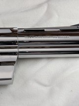 COLLECTORS-1974 Colt Python w/museum quality NICKEL FINISH including box and docs-Appears as NEW - Image 5 of 14
