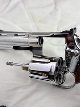 COLLECTORS-1974 Colt Python w/museum quality NICKEL FINISH including box and docs-Appears as NEW - Image 8 of 14