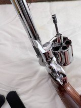 COLLECTORS-1974 Colt Python w/museum quality NICKEL FINISH including box and docs-Appears as NEW - Image 10 of 14